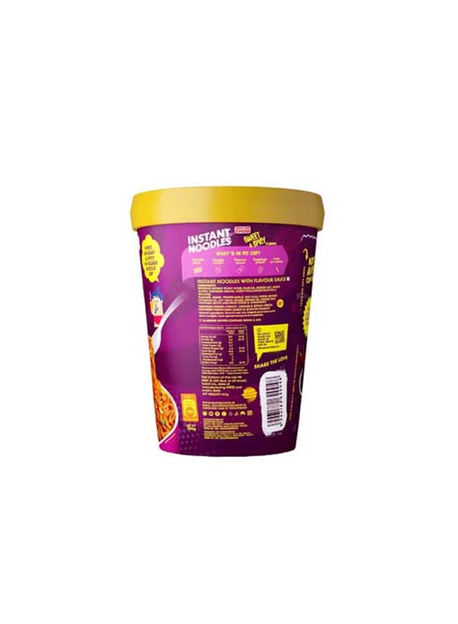 MASTER CHOW Master Instant Noodles Sweet and Spicy Flavour 100g - Image 2