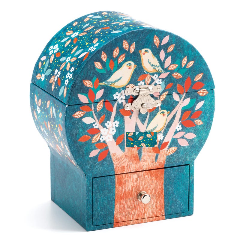 DJECO Musical Jewelry Box for Kids - Treasure Box Night Singing - Storage for Necklace, Bracelets, Rings, Earrings, Small Toys, Decorations, Keepsake & Trinkets - Safe for Ages 3+ Boys & Girls - Image 5