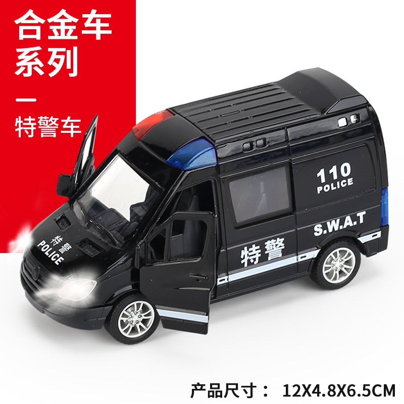 إسكدنيا Inertia Sound  Light Toy Vehicle 110 Special Police】