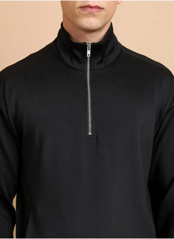 HIGHLANDER Relaxed Fit Dropped Shoulder Sweatshirt