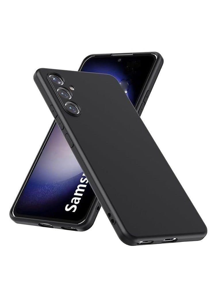 general Case Compatible with Samsung Galaxy A25 5G case, Ultra Slim Shockproof Silicone Phone Case with CAMERA Protection Cover Compatible with Galaxy A25 5G Protective Case Black
