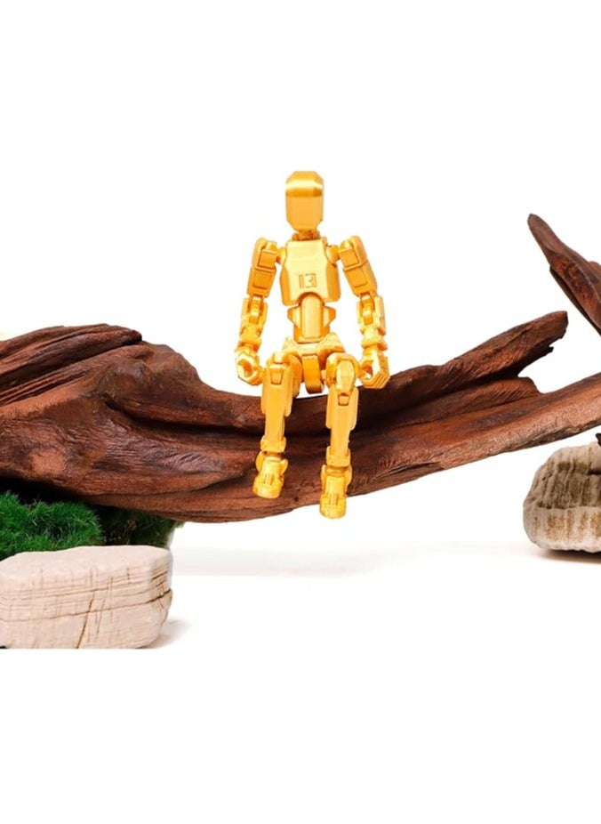 General Lucky Figure 13 Action Figure 3D Printed Multi-Joint Actionable, Lucky 13 DIY Full Body Decompression Toy  - Image 5