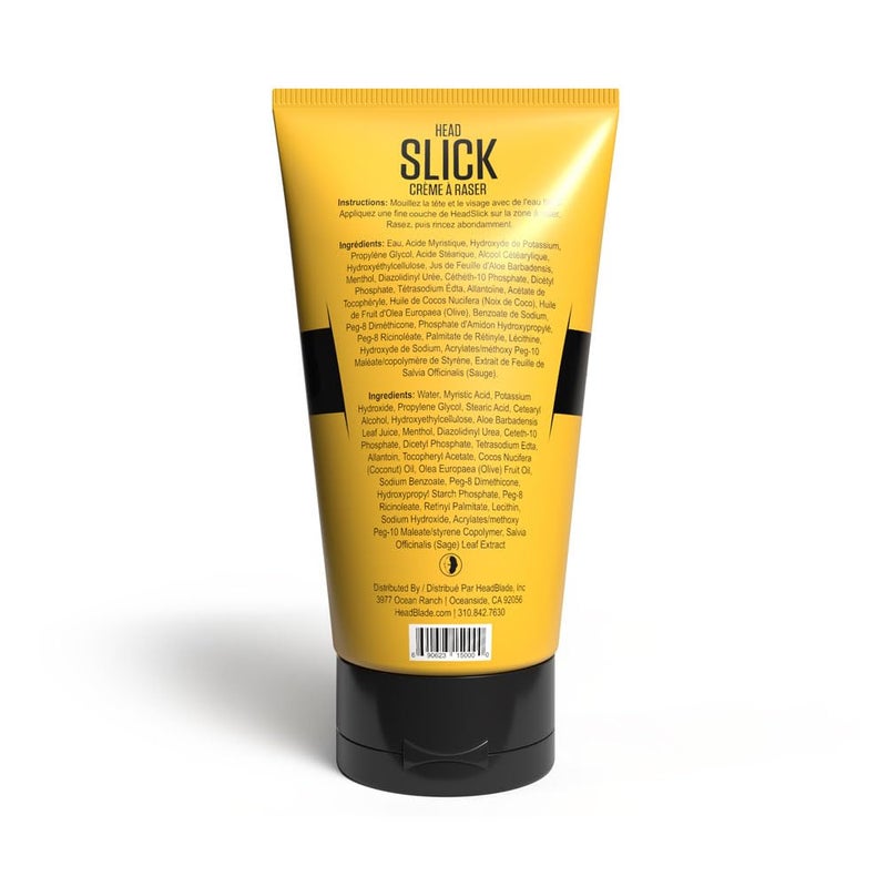 HeadBlade Moto Men's Head Shaving Starter Kit with 5oz HeadSlick Shaving Cream, Shaving Razor, Blade Refills - Image 4