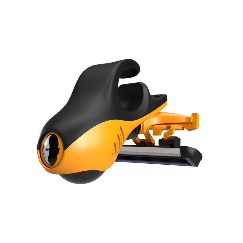 HeadBlade Moto Men's Head Shaving Starter Kit with 5oz HeadSlick Shaving Cream, Shaving Razor, Blade Refills - Image 5