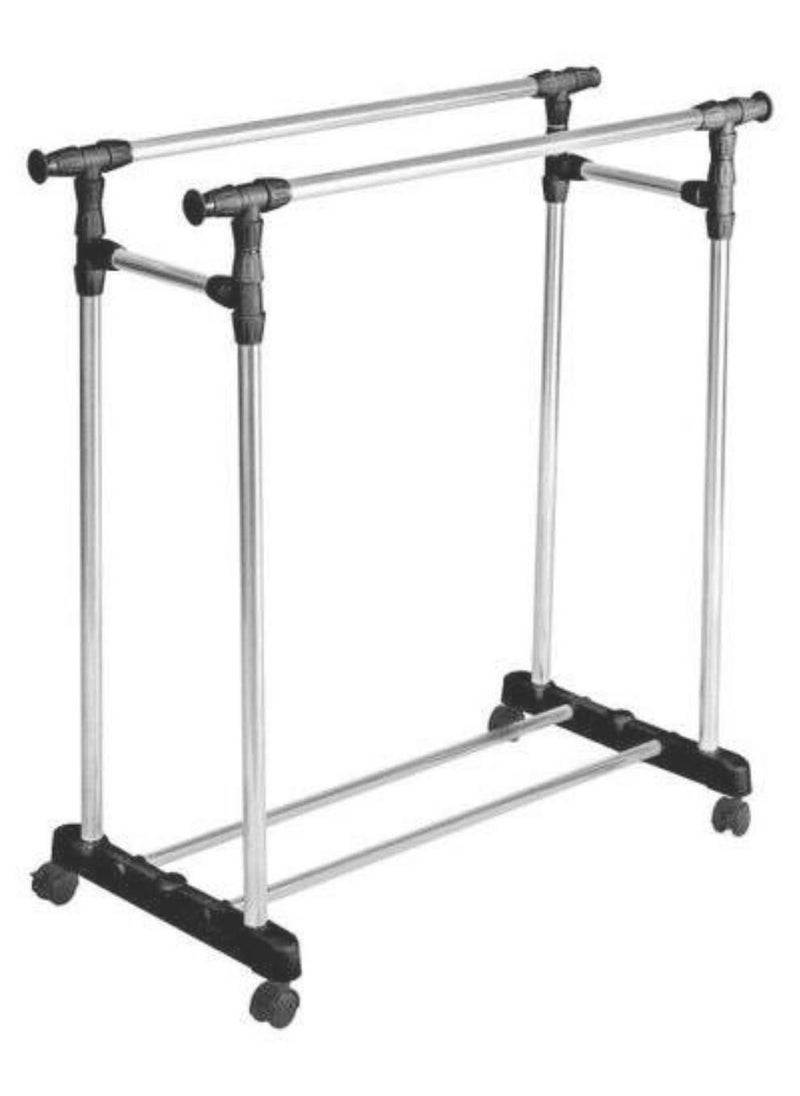 Generic - Simple Trending Double Rail Clothes Garment Rack, Heavy Duty Commercial Grade Clothing Rack - Image 1