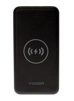 VEGER 20000 mAh Wireless Charger Power Bank 1027 watt Black  - Image 1
