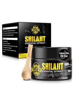 Pure Himalayan Organic Resin Gold Grade 100% with 85+ Trace Minerals And Fulvic Acid for Focus & Energy Immunity 50 Grams