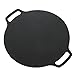 Vbestlife VBESTLIFE Korean Grill Pan, Double Handle Non Stick 6 Layer Coating Aluminum Alloy Gas Cooker Round BBQ Griddle for  - Image 2