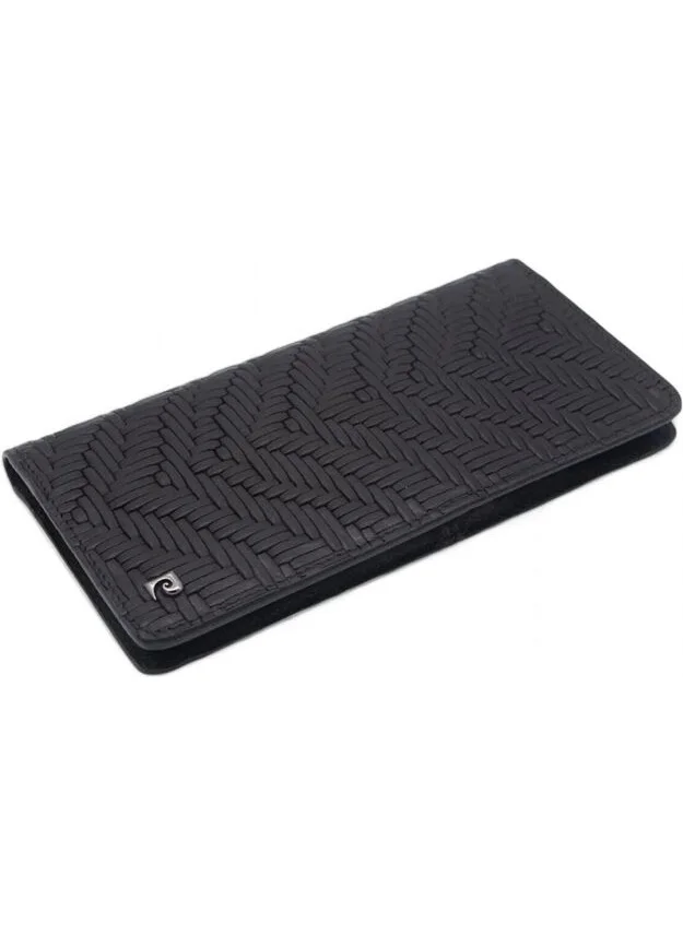 بيير كاردان Black Men's Wallet PC11055 Knit