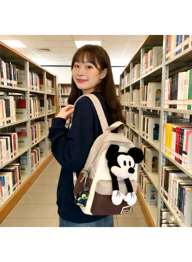 Kids Cartoon Mickey Backpack for Girls Teens Student School Bag Comfortable Children School Bag Fashion Cartoon Backpack Casual Outdoor Travel Backpack (BY-9039) - Image 3
