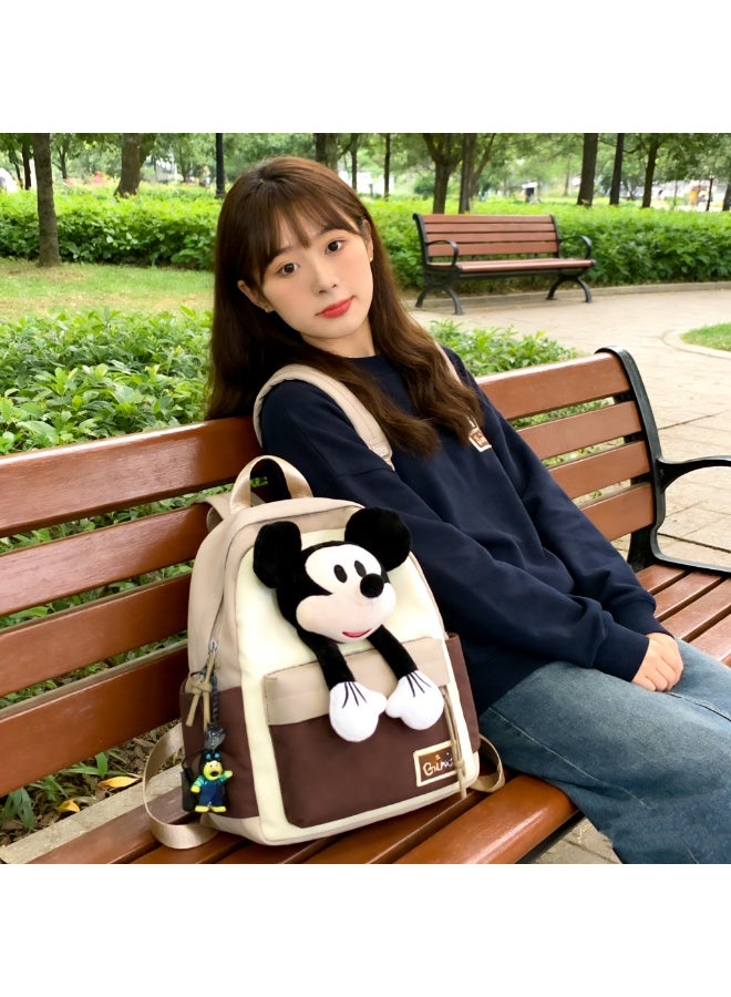 Kids Cartoon Mickey Backpack for Girls Teens Student School Bag Comfortable Children School Bag Fashion Cartoon Backpack Casual Outdoor Travel Backpack (BY-9039) - Image 5