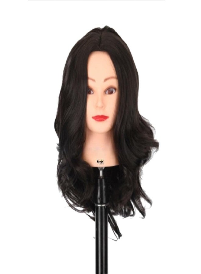 Ktein Women's Synthetic Step Cut Wig - Natural Look & Feel (Dark Brown) 16 inch - Image 3