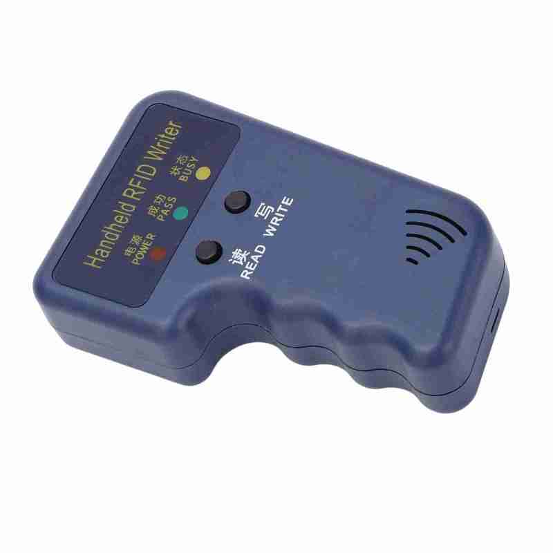 Handheld RFID Copier: 125KHz EM4100 Device, Ergonomic Mini Mold - Easy Operation 2-Button Design, Stable Advanced Chip for Community School Office Access Control - Image 3