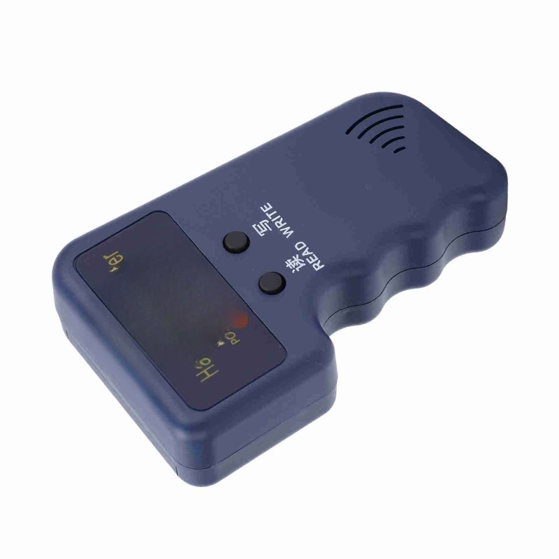 Handheld RFID Copier: 125KHz EM4100 Device, Ergonomic Mini Mold - Easy Operation 2-Button Design, Stable Advanced Chip for Community School Office Access Control - Image 1