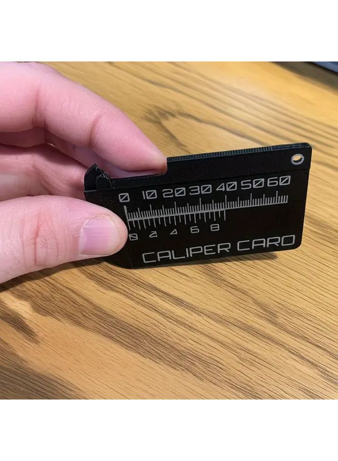 Black Portable Caliper High Precision Lightweight PLA Material For Home DIY - Image 3