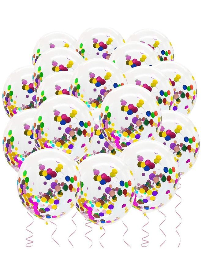 NIBEMINENT 50-Piece Confetti Party Balloons 12inch - Image 1