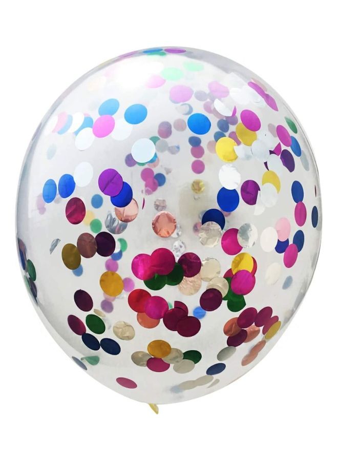 NIBEMINENT 50-Piece Confetti Party Balloons 12inch - Image 4