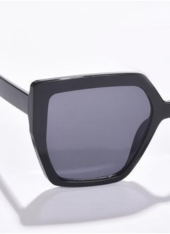 Haute Sauce Black Lens Black Oversized Sunglasses  - Image 2