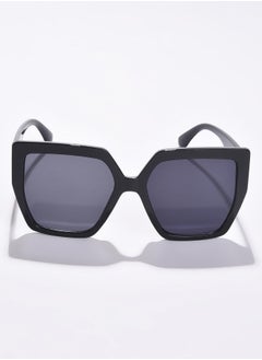 Haute Sauce Black Lens Black Oversized Sunglasses  - Image 1
