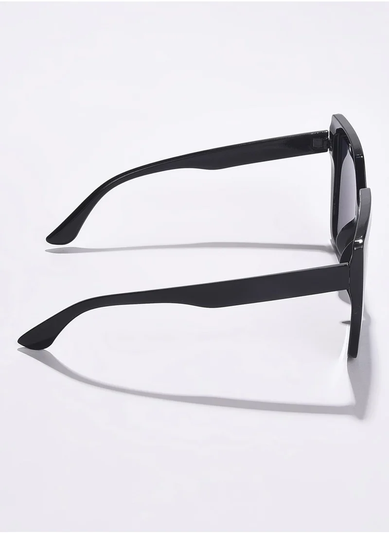 صوص هاوت Black Lens Black Oversized Sunglasses