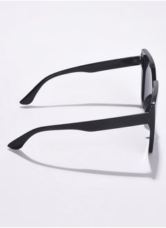 Haute Sauce Black Lens Black Oversized Sunglasses  - Image 4