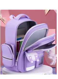 Y&D Kawaii Backpack Cute Cartoon Cinnamoroll Kuromi School Bag Bookbag With Brooch Pin And Plush Pendant Travel Backpacks  - Image 2