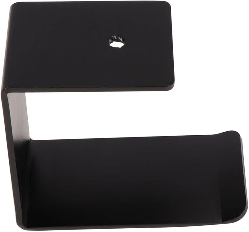 حامل سماعات الرأس الجدارية من سبائك الألومنيوم جاتويدا، أسود، موفر للمساحة - Image 2