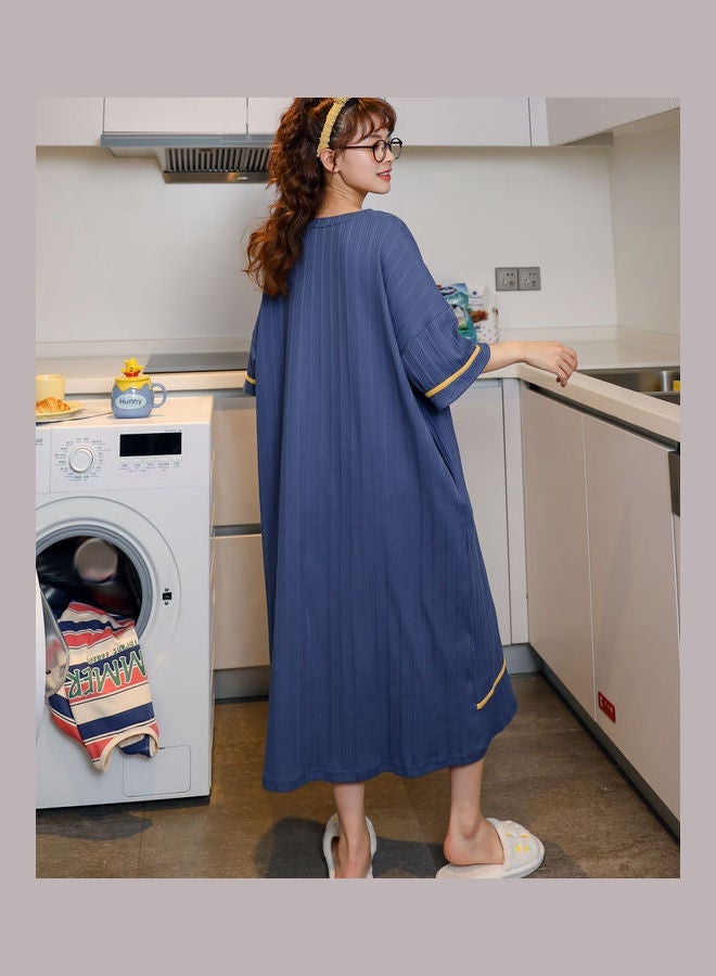 نيبمينينت قميص نوم بطبعة رسومات كرتونية أزرق/أصفر/أحمر - Image 4