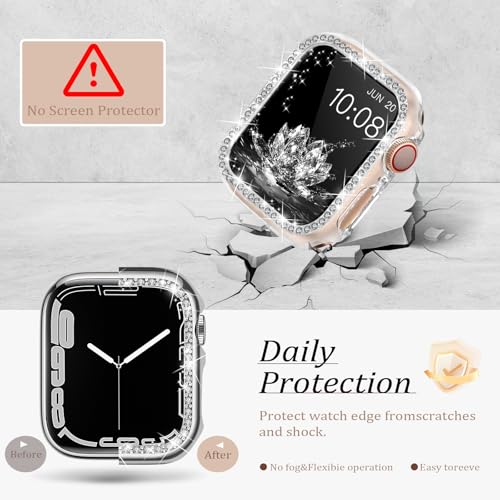 Fancywrist Boho Bracelet & Case Compatible with Apple Watch Band 40mm 44mm 45mm 46mm 41mm 38mm 42mm(S11 S10) Women, Dressy beaded Handmade Leather Strap for iWatch Series11 10 9 8 7 6 5 4 3 2 1 SE - Image 4