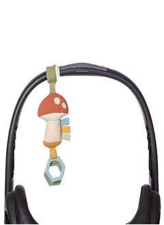 Itzy Ritzy Bitzy Bespoke Jingle Travel Toy for Stroller, Car Seat or Activity Gym; Features Jingle Sound, Hexagon Rings and Adjustable Attachment Loop, Mushroom - pzsku/ZDBB03B15C5C6DECB31ADZ/45/_/1686567768/fc8906de-523b-4194-8b38-88d65c1bb3c4