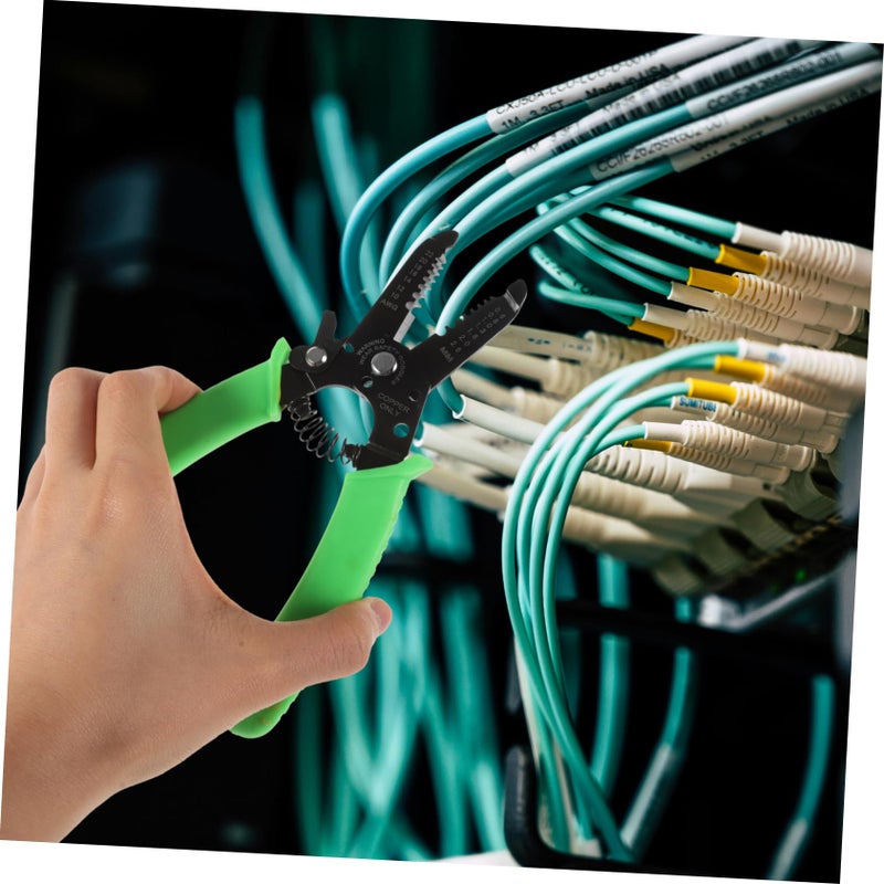 Alloy Steel Wire Stripper Pliers Electrical Tool with Ergonomic Handle for Cutting and Stripping - Image 5