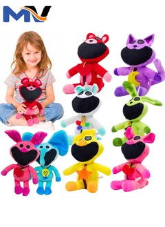 MAGIC VAULT Pack of 8 CatNap Plush Poppy Playtime, 30 cm Smiling Critters Plush CatNap Plush Funny Smiling Critters Plushies, Cute Stuffed Animal Doll Toys for Fans Kids Boys Girls Birthday  - Image 1