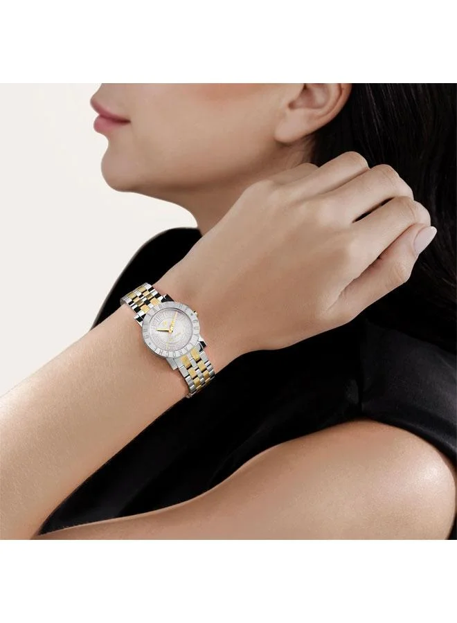 Guy Laroche Alex 29mm Women's Analog Swiss Watch with Two-tone Stainless Steel Bracelet