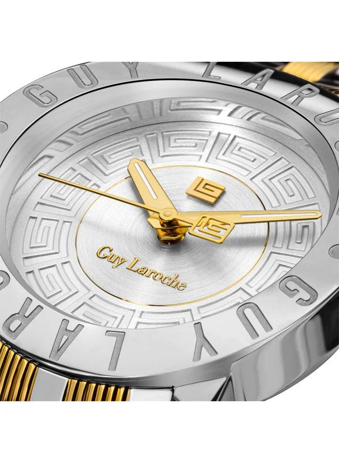 Guy Laroche Alex 29mm Women's Analog Swiss Watch with Two-tone Stainless Steel Bracelet