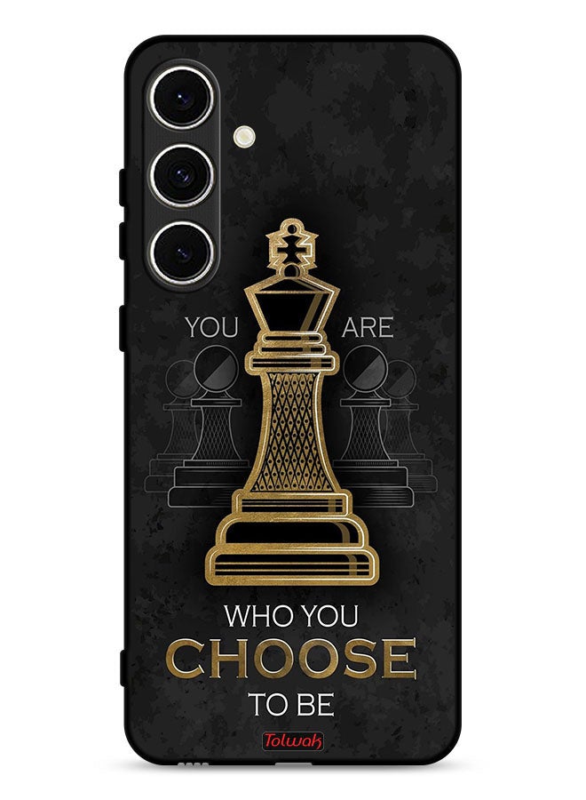 Tolwak Samsung Galaxy S24 FE 5G Protective Case Cover You Are Who You Choose To Be - Image 1
