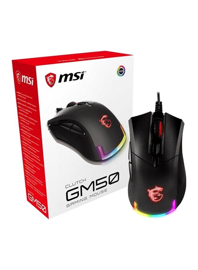 MSI GM50 Clutch Wired Gaming Mouse
