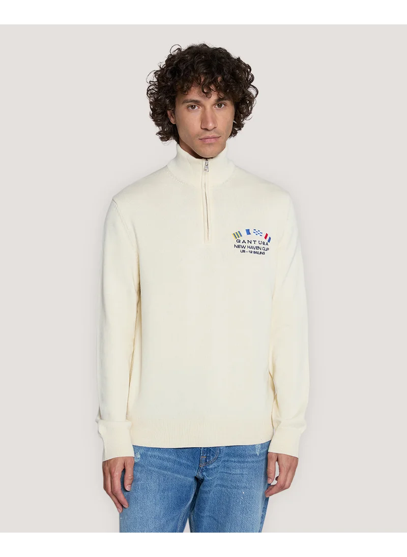 غانت Gant Nautical Flags Half-Zip Sweater