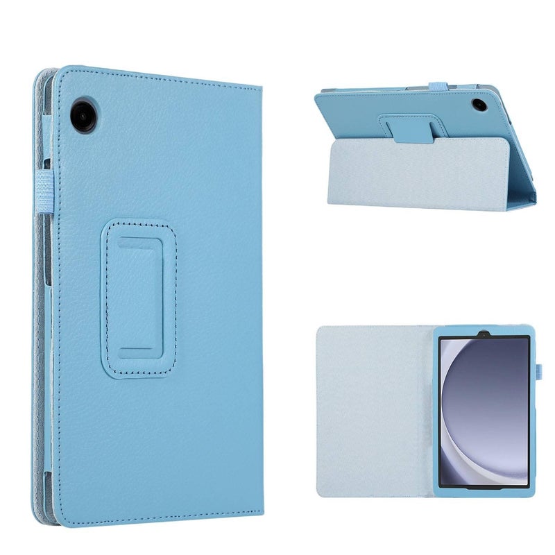 AD Sky Blue Samsung Tab Shockproof Case Compatible with Multiple Samsung Tab Models with Protective Cover Stand Function and Daily Tablet Carry - Image 1