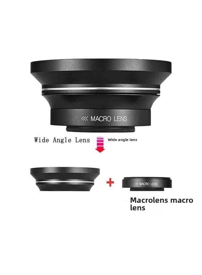 Generic 3inch Touch Screen 4K Hd Digital Video Camera 24.0million Pixel Handheld DV Infrared Photosensitive Support Night Mode-Body Color:Wide-angle Lens Item  - Image 1