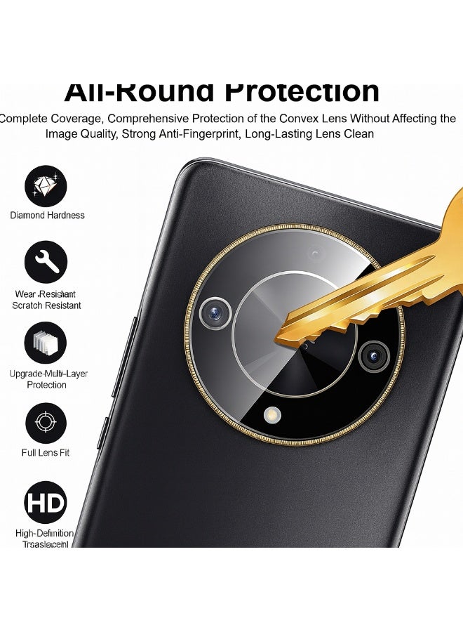 Transparent Camera Lens Protector for Honor X9d – Elegant Design with Strong Protection Against Daily Scratches and Impacts, High Clarity - Image 2