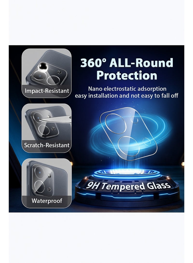 Transparent Camera Lens Protector for Honor X9d – Elegant Design with Strong Protection Against Daily Scratches and Impacts, High Clarity - Image 3