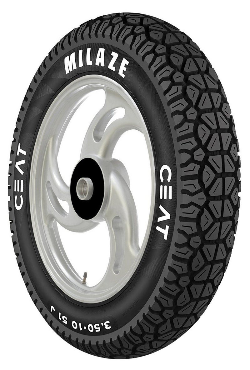 Ceat Milaze X5 90/100-10 53J Tubeless Scooter Tyre,Front or Rear - Image 4