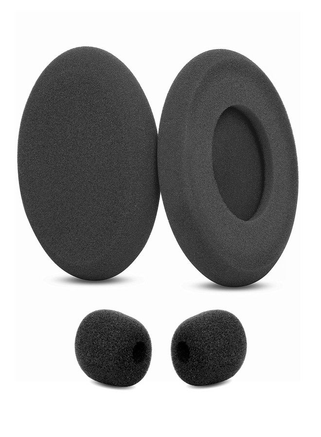 YDYBZB Ear Pads Foam Compatible with VXI BlueParrott B250-XT Plus B250XT B150 Headset Replacement Ear/Mic Cushion Kit 6 Pcs (Style 1) - Image 3