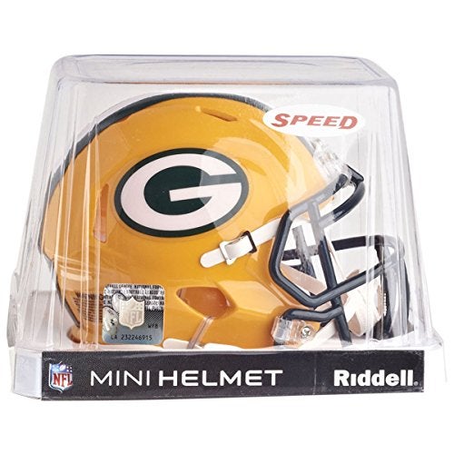 Riddell NFL Green Bay Packers Speed Mini Football Helmet - Image 3