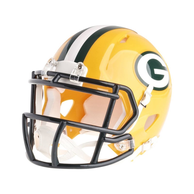 Riddell NFL Green Bay Packers Speed Mini Football Helmet - Image 4