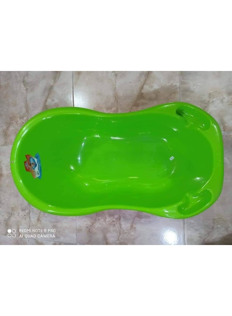 Baby bathtub – safe and comfortable | Practical design for infants | Suitable for home bathrooms om - Image 2