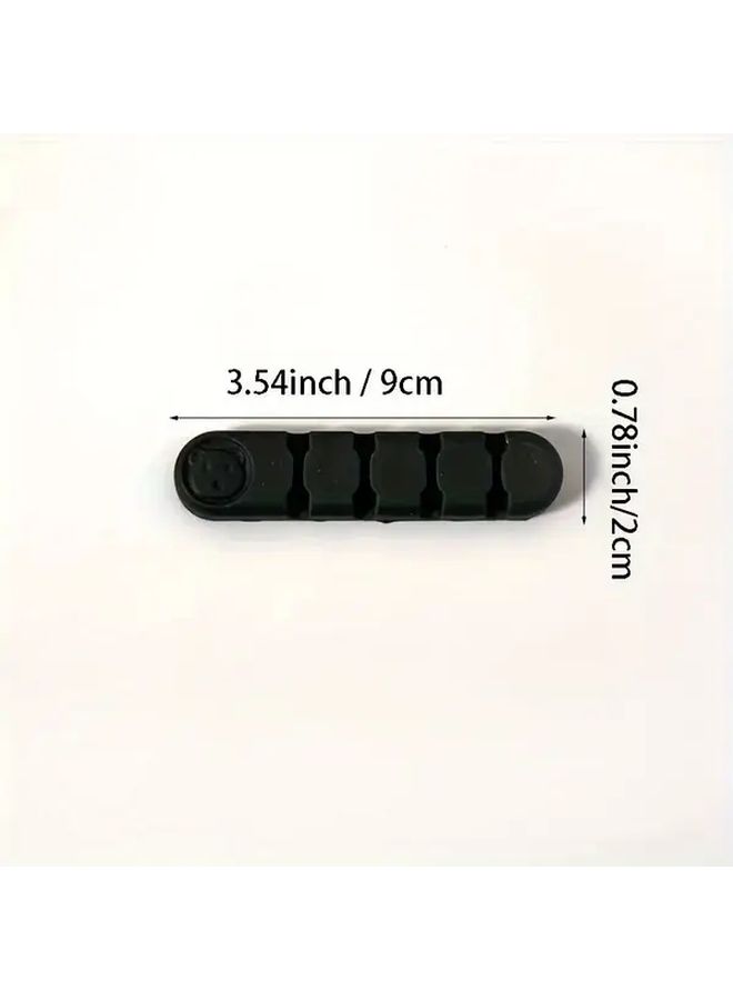Random Color Desktop Cable Organizer Cord Holder for Desk Charging Station - Image 4