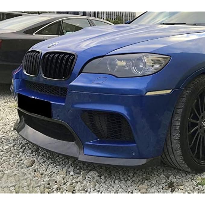 ProTuning Performance V Style Front Bumper Spoiler Lip/Splitter For BMW X5M (E70) / X6M (E71) - Image 4