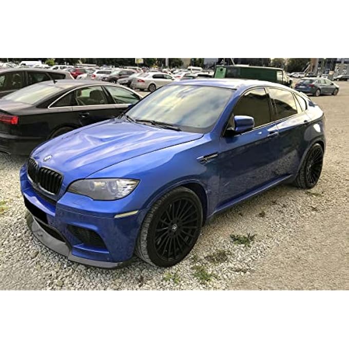 ProTuning Performance V Style Front Bumper Spoiler Lip/Splitter For BMW X5M (E70) / X6M (E71) - Image 1