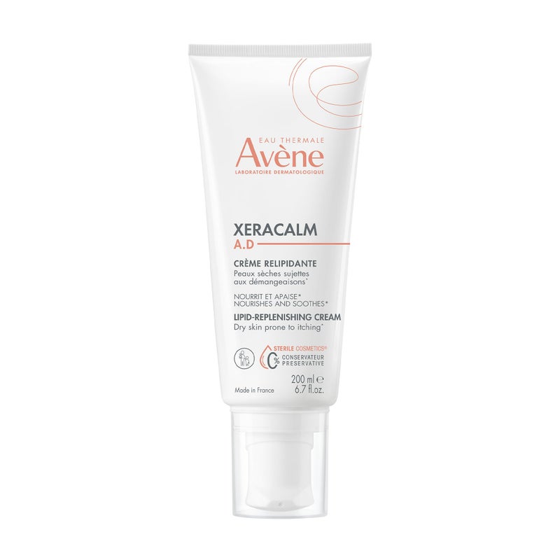 Avene XeraCalm A.D Lipid-Replenishing Cream, Atopic Dermatitis, Eczema-Prone, No Preservatives, Fragrance-Free, 6.7 Oz - Image 1